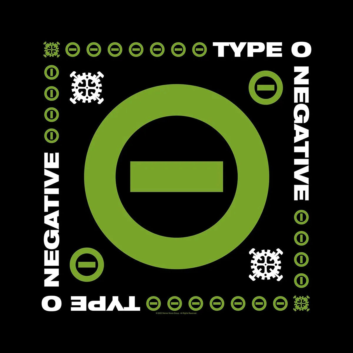 Type O Negative Bandana -  Negative Symbol 