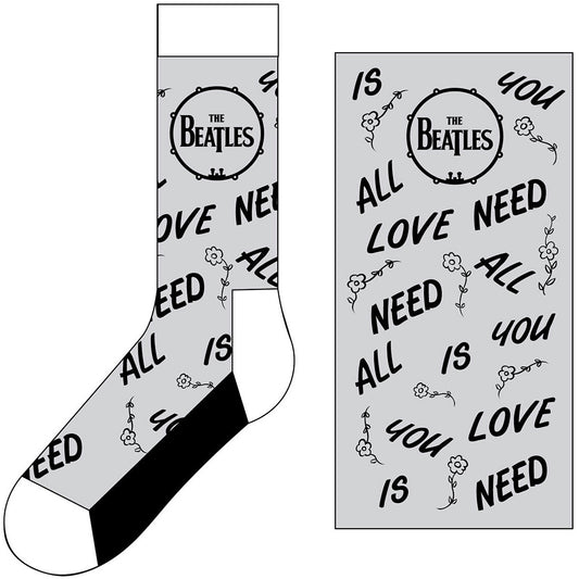 The Beatles Grey Socks - Aynil & Drum