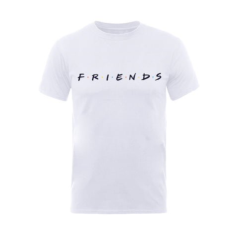 Friends T Shirt - Logo (White) | Buy Now For 12.99
