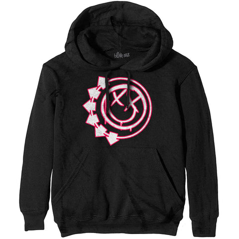 Blink 182 Hoodie - Black Six Arrows Smile