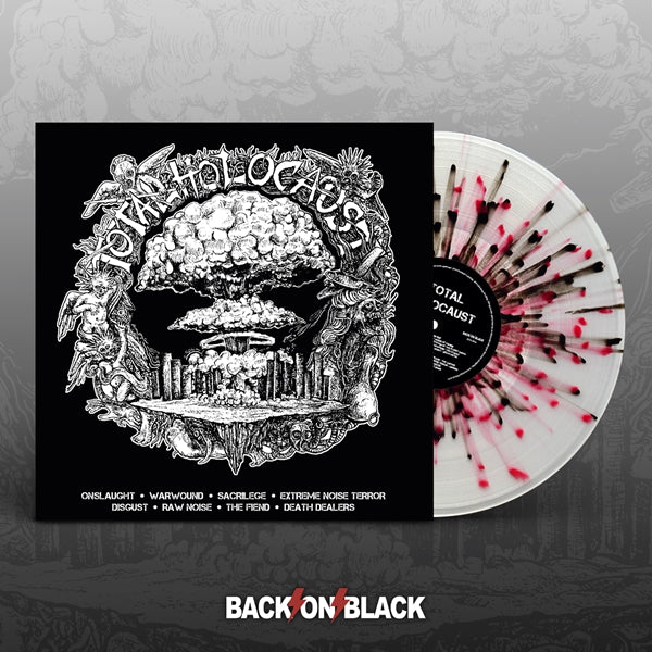 Various Artists LP - Total Holocaust Vol 1. (Clear/Black/Red Splatter Vinyl)