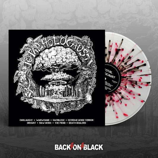 Various Artists LP - Total Holocaust Vol 1. (Clear/Black/Red Splatter Vinyl)