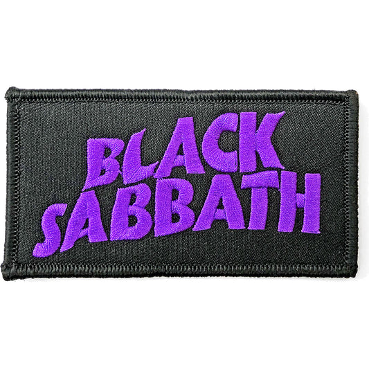 Black Sabbath Patch - Wavy Logo Woven Patch