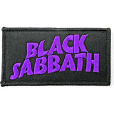 Black Sabbath Patch - Wavy Logo Woven Patch