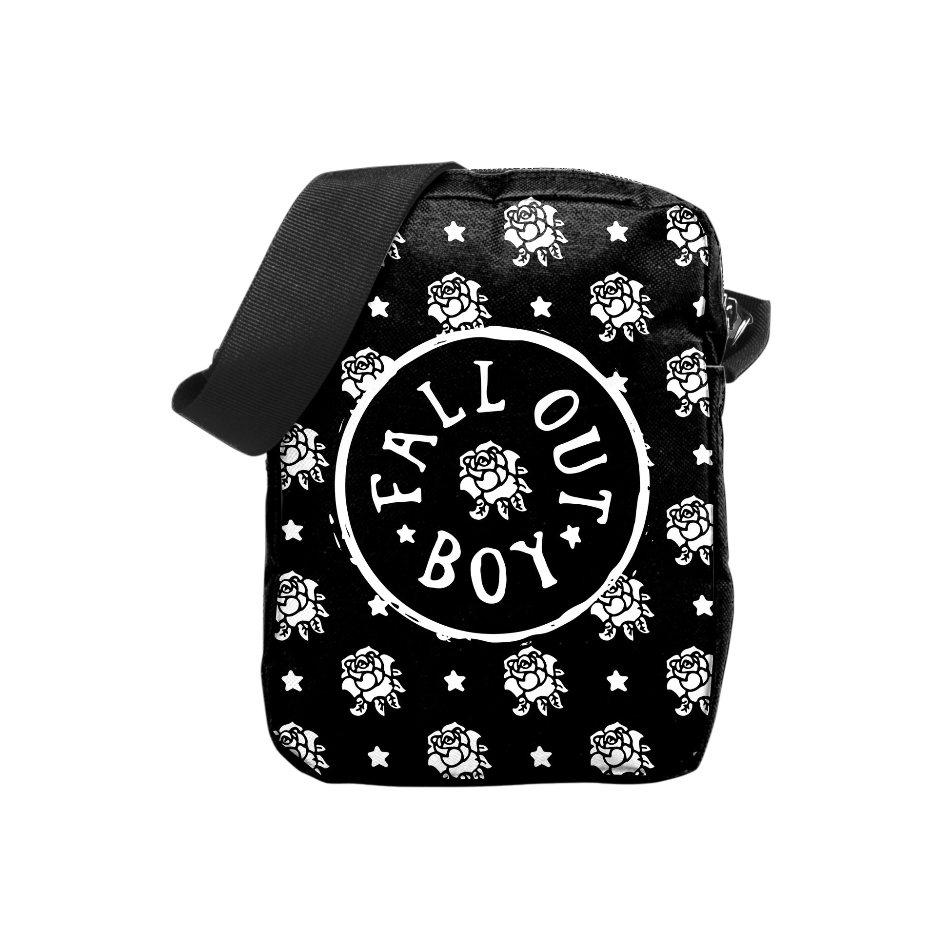 Rocksax Fall Out Boy Crossbody Bag - Flowers  | Buy Now For 19.99