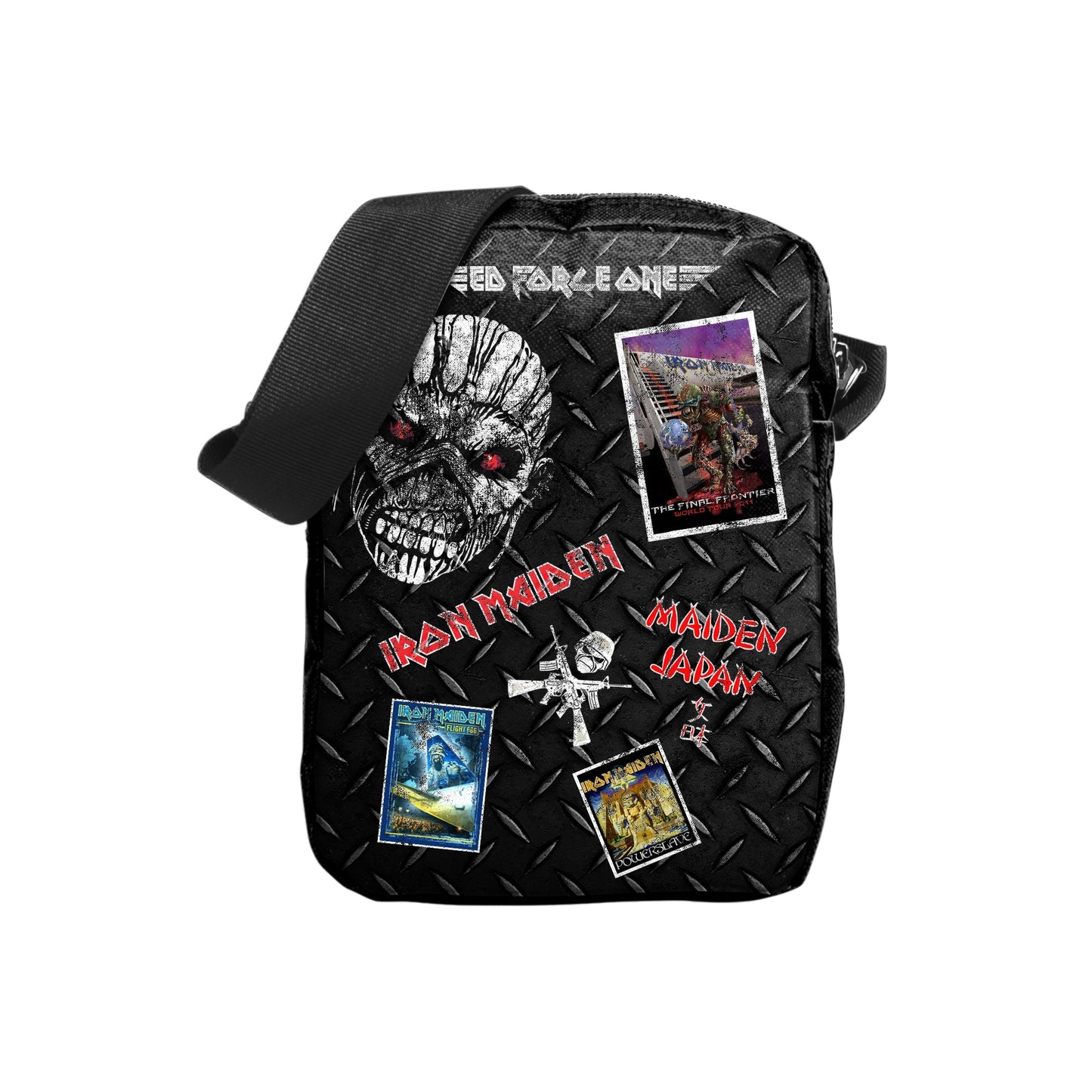 Rocksax Iron Maiden Crossbody Bag - Tour  | Buy Now For 19.99
