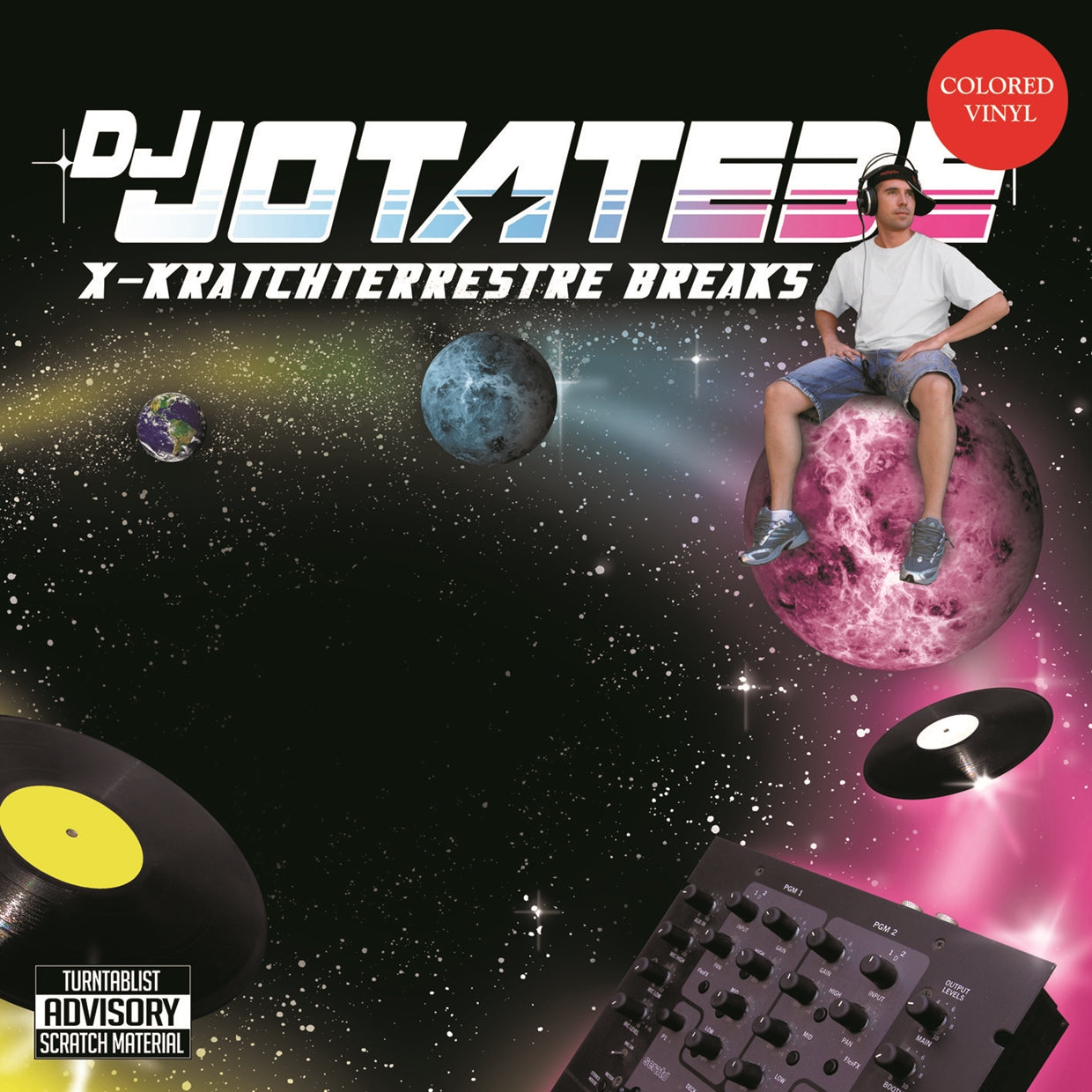 Dj Jotatebe LP - X-Kratchterrestre Breaks (Milky Colour Vinyl) | Buy Now For 25.99