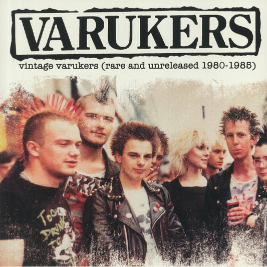 Varukers LP - Vintage Varukers (Rare & Unrealsed 1980-1985)