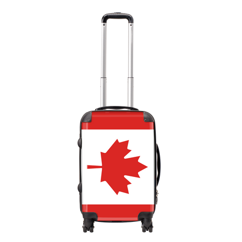Canada Flag Luggage