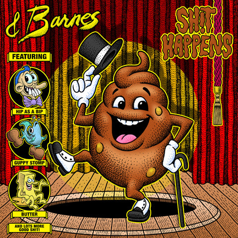 & Barnes LP - Shit Happens (Brown Vinyl) | Buy Now For 35.99