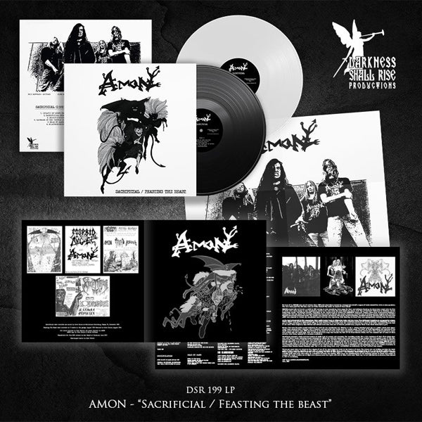 Amon LP - Sacrificial / Feasting The Beast (Black Vinyl) | Buy Now For 34.99
