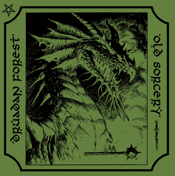 Druadan Forest/Old Sorcery LP - Split (Green Vinyl) | Buy Now For 47.99