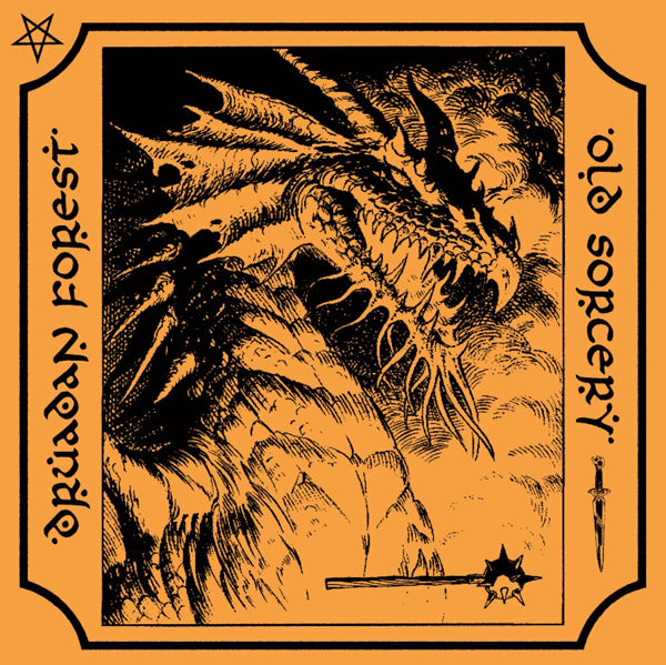 Druadan Forest/Old Sorcery LP - Split (Orange Vinyl) | Buy Now For 47.99