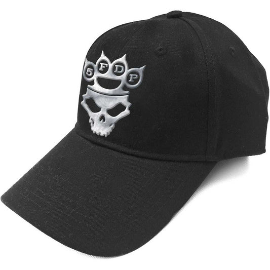 Five Finger Death Punch Baseball Cap - Silver Logo