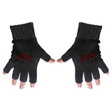 Slayer Gloves - Scratched Logo