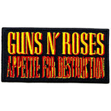 Guns N' Roses Patch - Appetite For Destruction Woven Patch