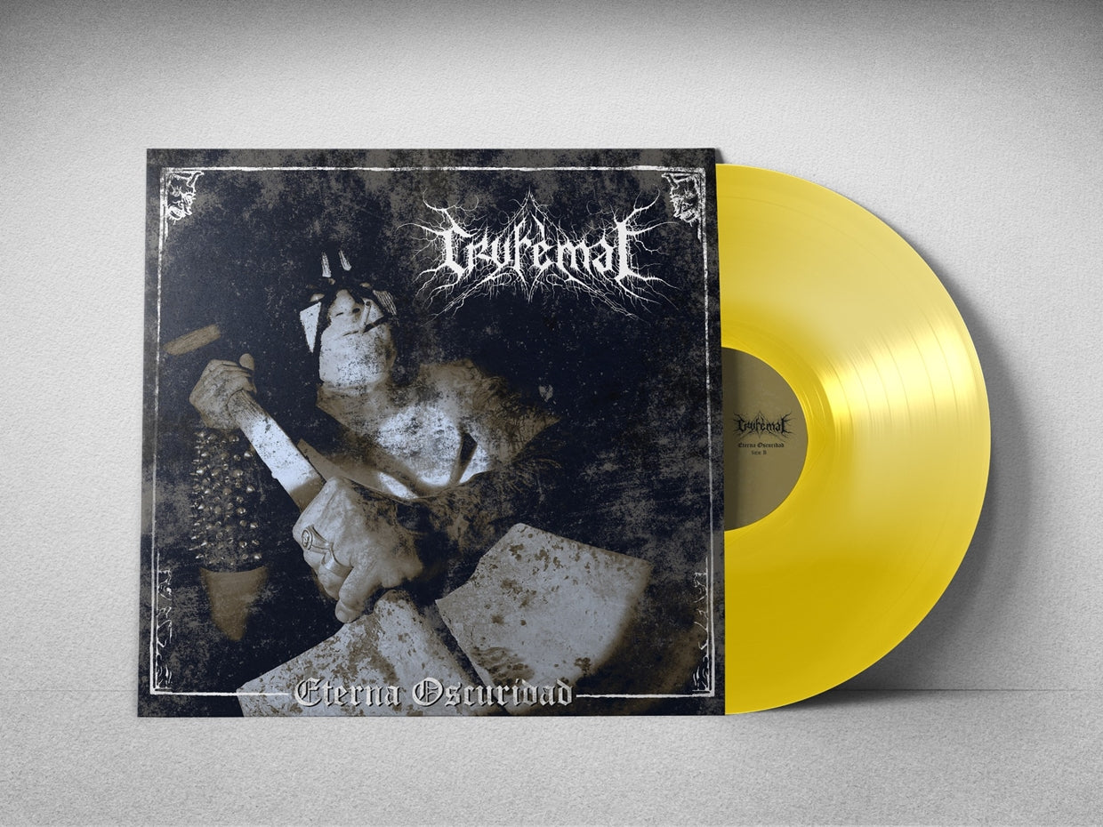 Cryfemal LP - Eterna Oscuridad (Piss Yellow Vinyl) | Buy Now For 41.99