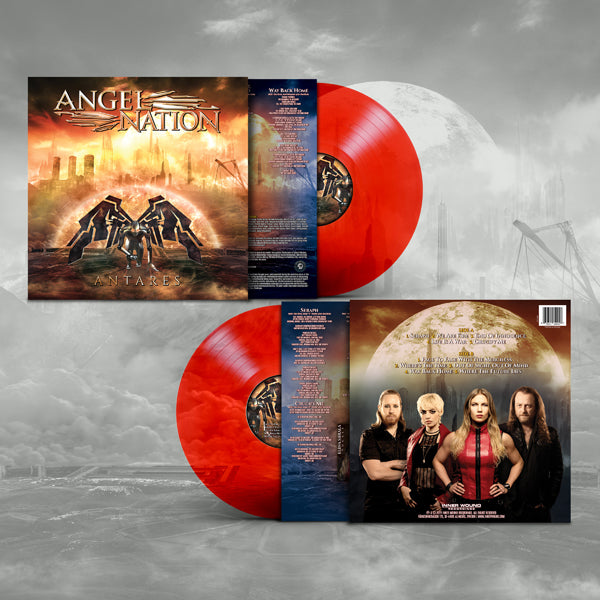 Angel Nation LP - Antares (Clear Red Vinyl) | Buy Now For 38.99