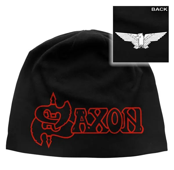 Saxon Beanie - Logo & Eagle