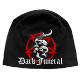 Dark Funeral Beanie - Skulls & Pentagram