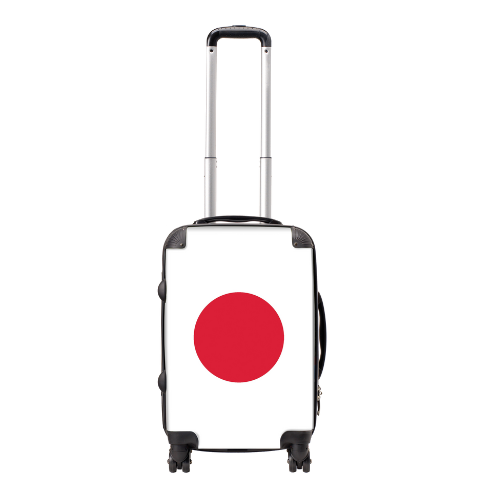 Japan Flag Luggage Rocksax Official Music Merchandise