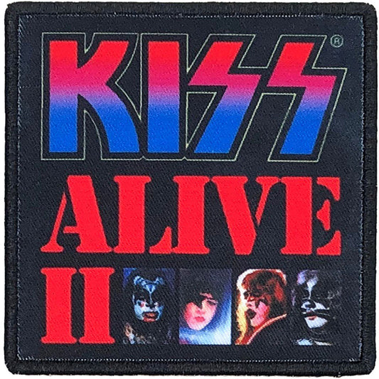 Kiss Patch - Alive II Printed Patch