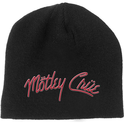 MÃ¶tley CrÃ¼e Beanie Hat - Logo