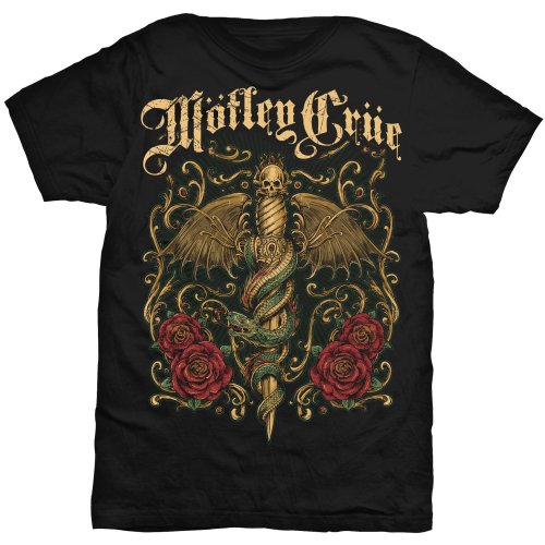 Mötley Crüe T Shirt - Exquisite Dagger