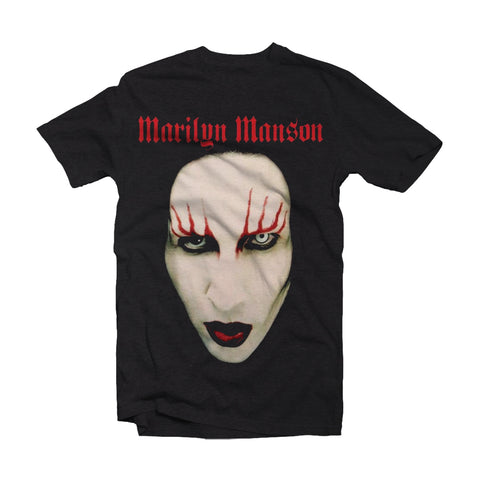 Marilyn Manson T Shirt - Red Lips