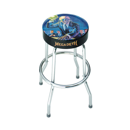 Rocksax Megadeth Bar Stool - Rest In Peace  | Buy Now For 89.99