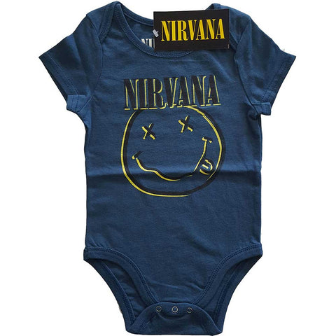 Nirvana Baby Grow - Inverse Smiley