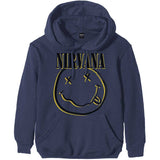 Nirvana Hoodie - Inverse Smiley (Navy Blue)