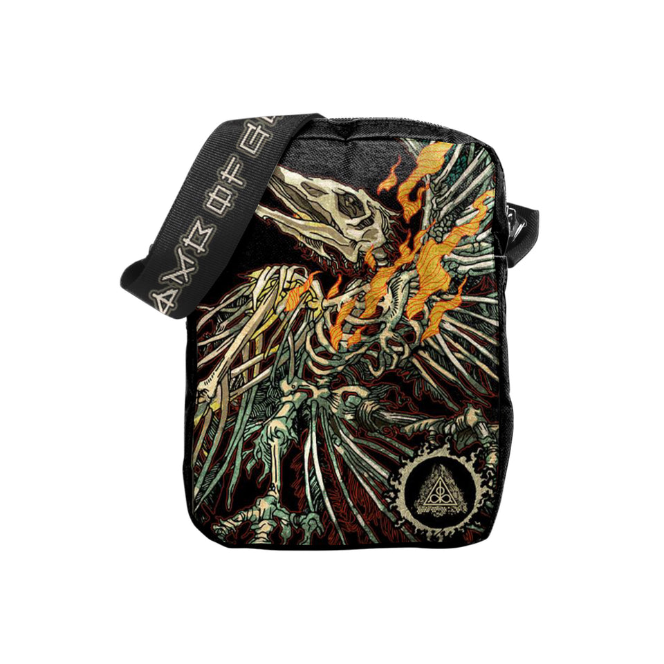 Rocksax Pink Floyd Dark Side Of The Moon Crossbody Bag - Small Festival Bag With Stash Pocket