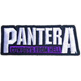 Pantera Patch - Cowboys From Hell Woven Patch