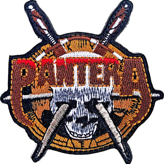 Pantera Patch - Skull Knives Woven Patch