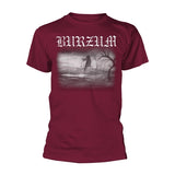 Burzum T-Shirt - Aske 2013 (Maroon)