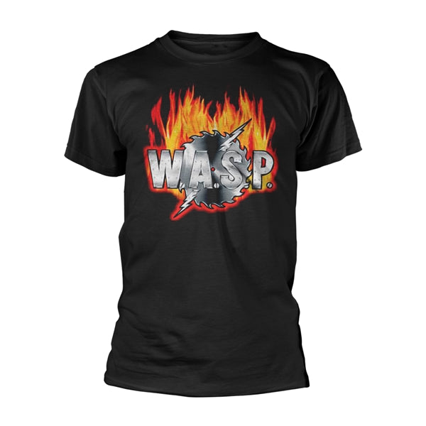 W.A.S.P. T-Shirt - Sawblade Logo