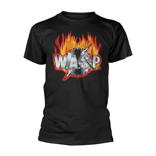 W.A.S.P. T-Shirt - Sawblade Logo