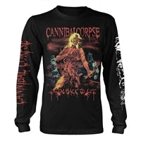 Cannibal Corpse Long Sleeve T Shirt - Eaten Back To Life