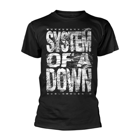 System Of A Down T-Shirt - Distressed Logo
