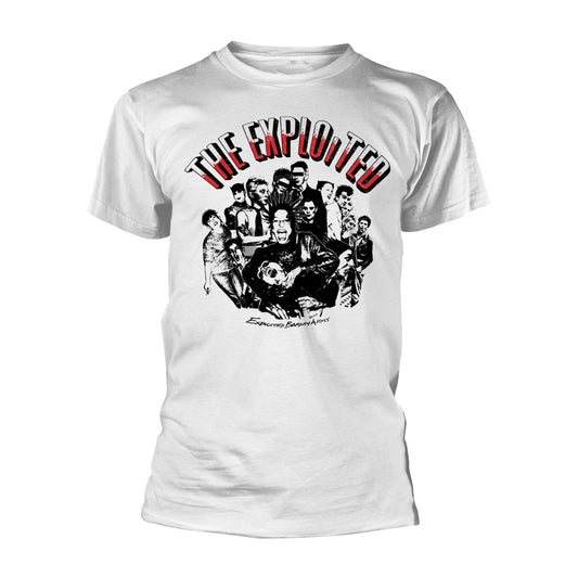  The Exploited T Shirt - Barmy Army (White) | Buy Now For 24.99