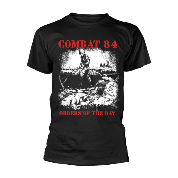 Combat 84 T Shirt - Orders Of The Day (Black) | Buy Now For 24.99