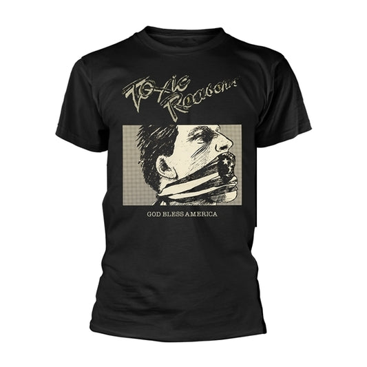 Toxic Reasons T Shirt - God Bless America (Black)