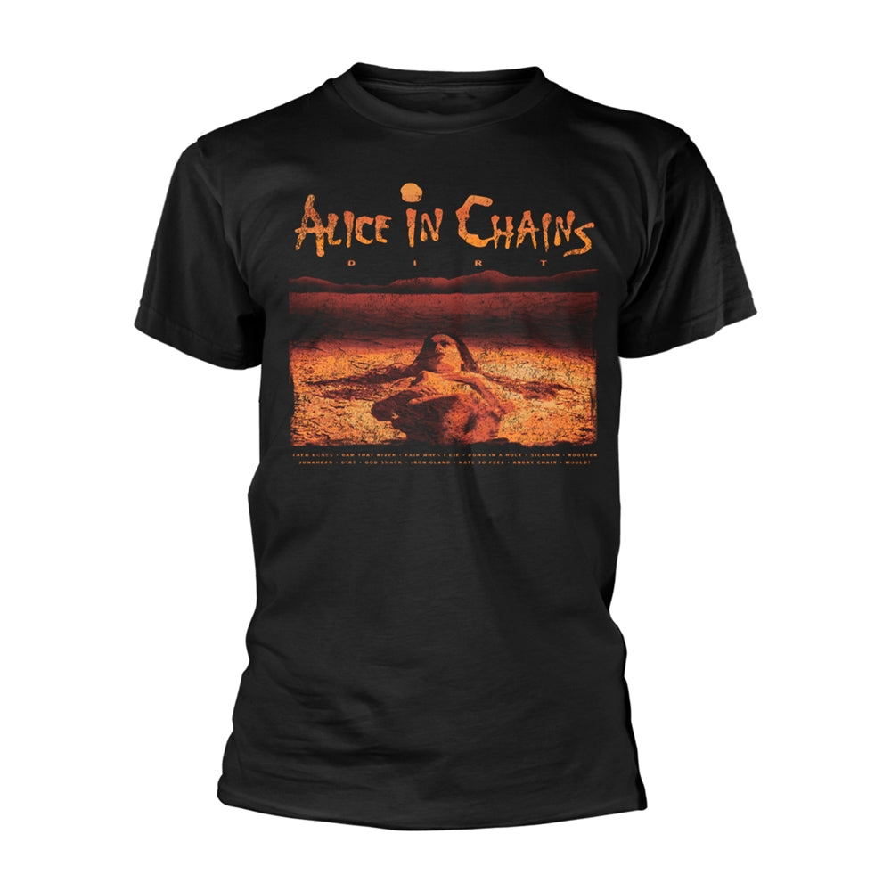 Alice In Chains T Shirt - Dirt Tracklist | Buy Now For 24.99