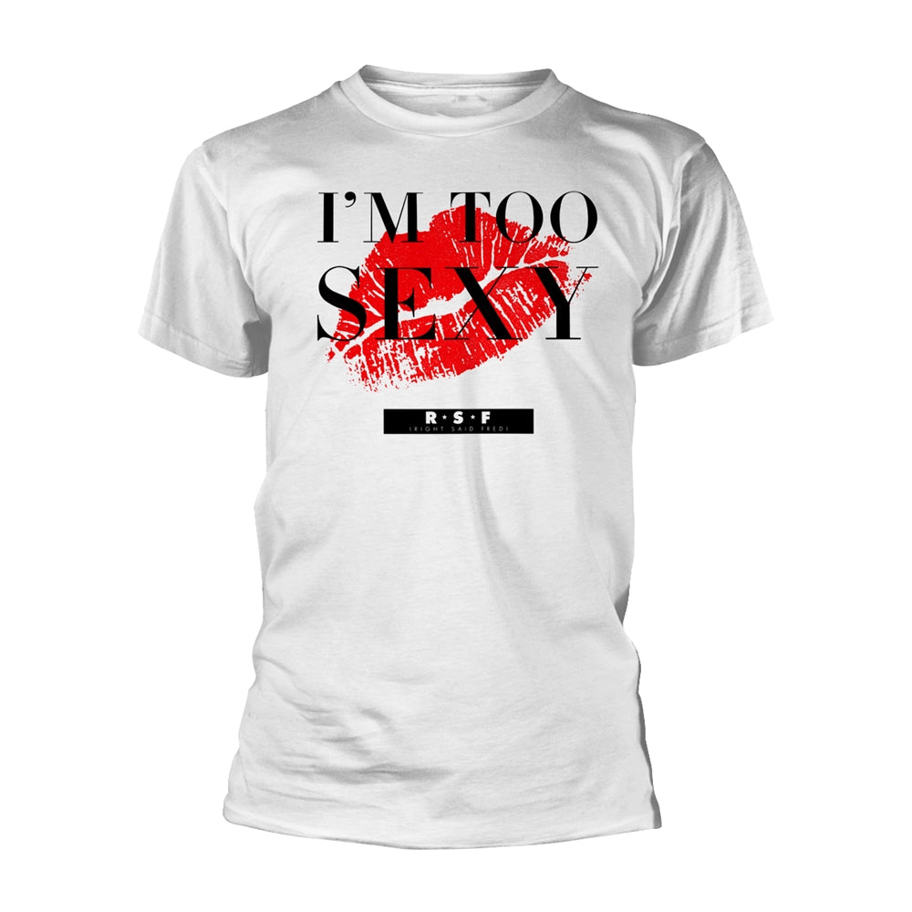 Right Said Fred T Shirt - I'M Too Sexy (Single) (White) | Buy Now For 24.99