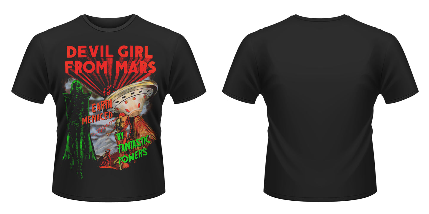 Devil Girl From Mars T Shirt - Devil Girl From Mars | Buy Now For 19.99