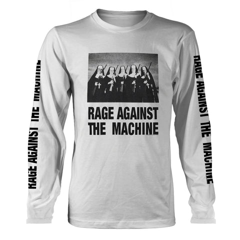 Rage Against The Machine Long Sleeve T Shirt - Nuns And Guns