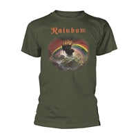 Rainbow T Shirt - Rising Distressed (Military Green) | Buy Now For 29.99