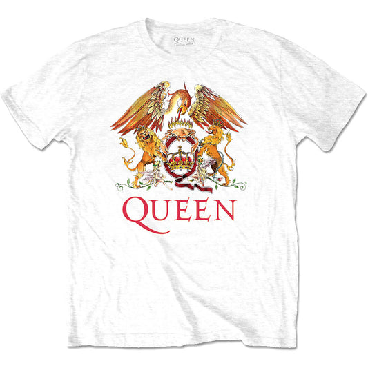 Queen T Shirt - Classic Crest (Plus Sizes)