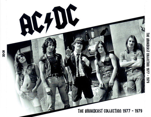 AC/DC CD - The Broadcast Collection 19 77-19 79